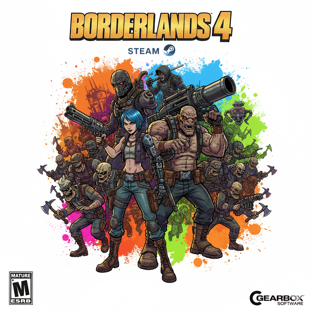 Borderlands 4 PC Steam (Digital Game)