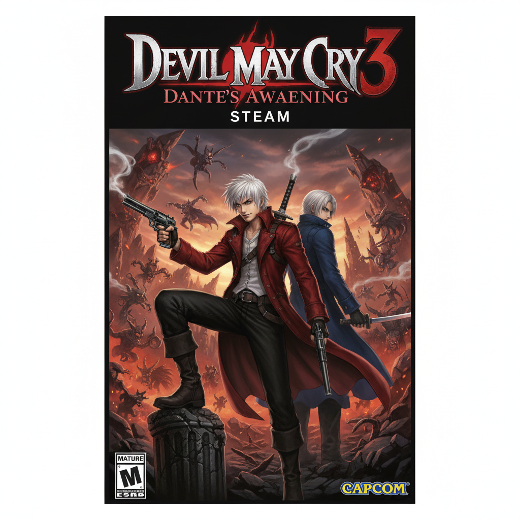 Devil May Cry 3 Dante's Awakening PC Steam (Digital Game)