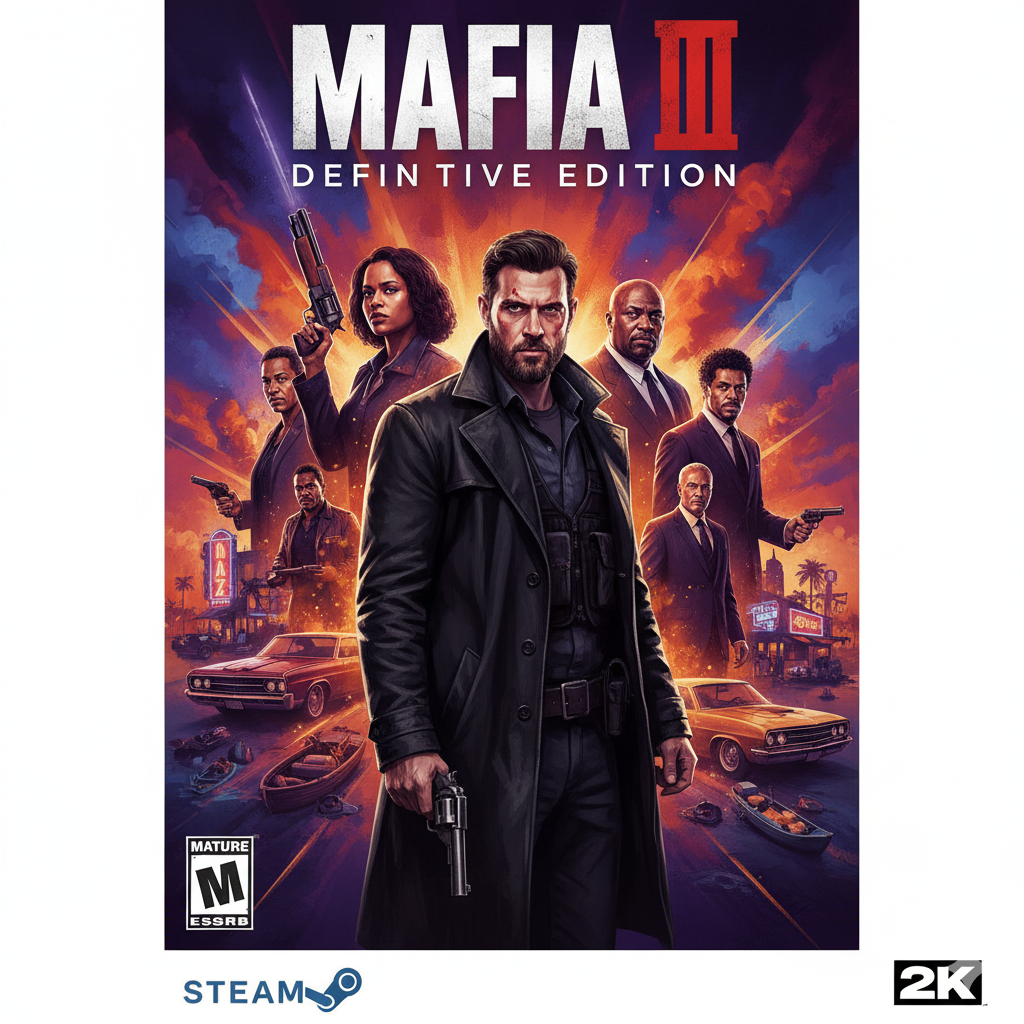 Mafia III PC Steam (Digital Game)