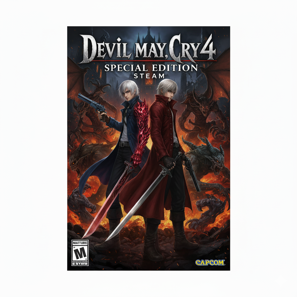 Devil May Cry 4 PC Steam (Digital Game)