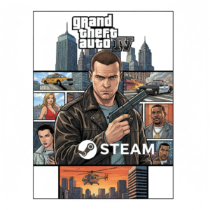 Grand Theft Auto IV PC Steam (Digital Game)