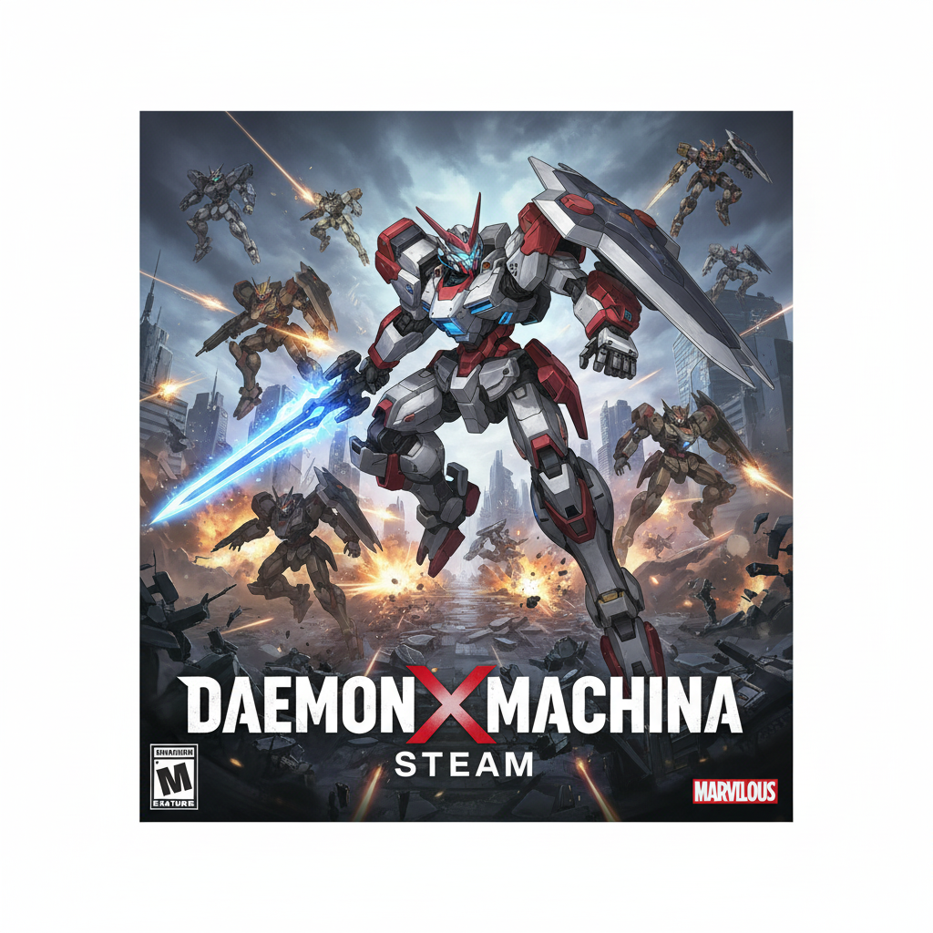 Daemon X Machina Titanic Scion PC Steam (Digital Game)
