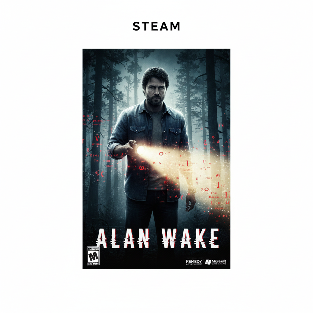 Alan Wake PC Steam (Digital Game)