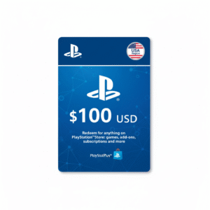 PlayStation Network Gift Card 100-USD PSN USA [Digital Code]