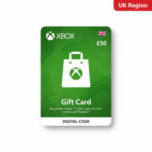 XBOX Gift Card 50-GBP UK [Digital Code]