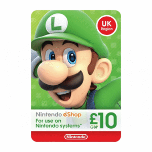 Nintendo eShop 10-GBP Gift Card UK [Digital Code]