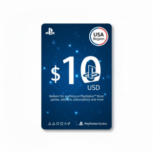 PlayStation Network Gift Card 10-USD PSN USA [Digital Code]